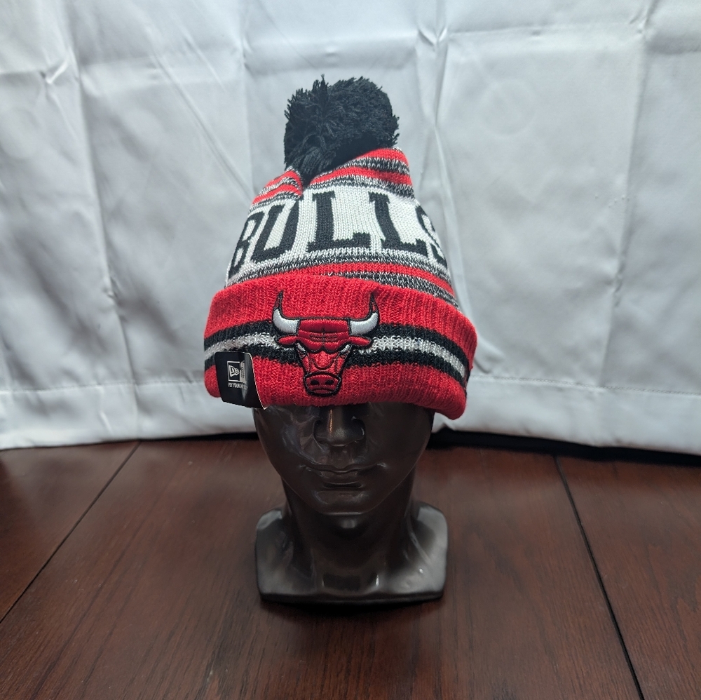 Chicago Bulls NBA New Era Knit Hat Beanie